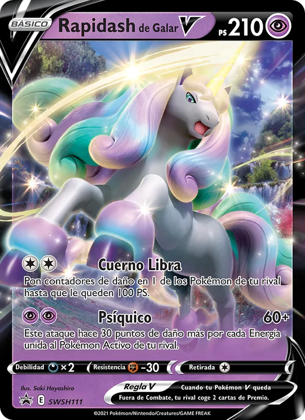 Rapidash de Galar V