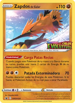 Zapdos de Galar