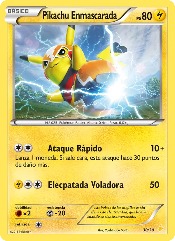 Pikachu Enmascarada