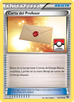 Carta del Profesor