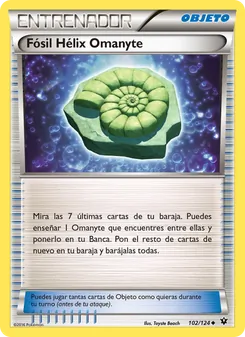 Fósil Hélix Omanyte