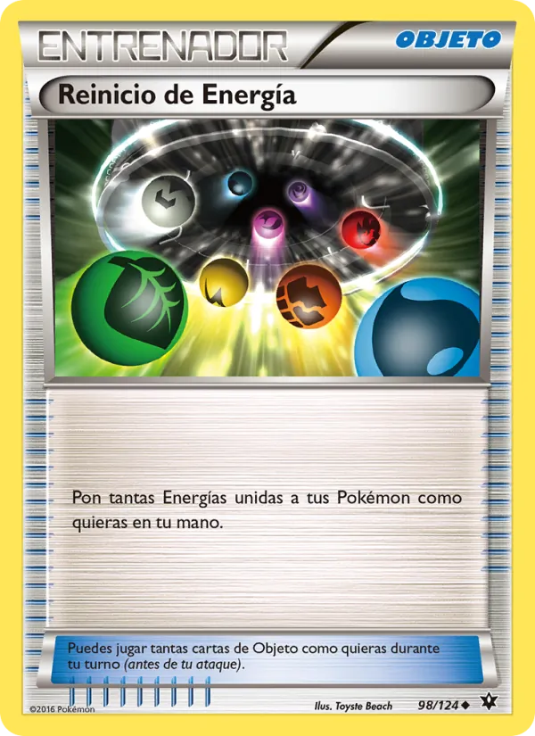 Reinicio de Energía