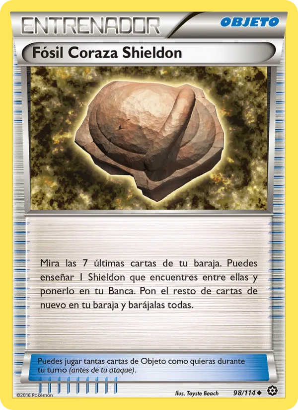 Fósil Coraza Shieldon