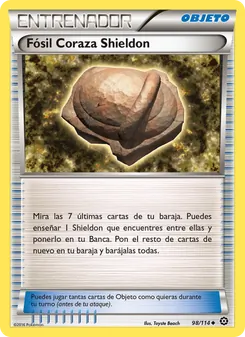 Fósil Coraza Shieldon