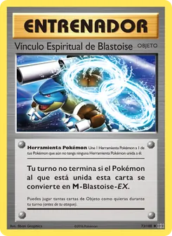 Vínculo Espiritual de Blastoise