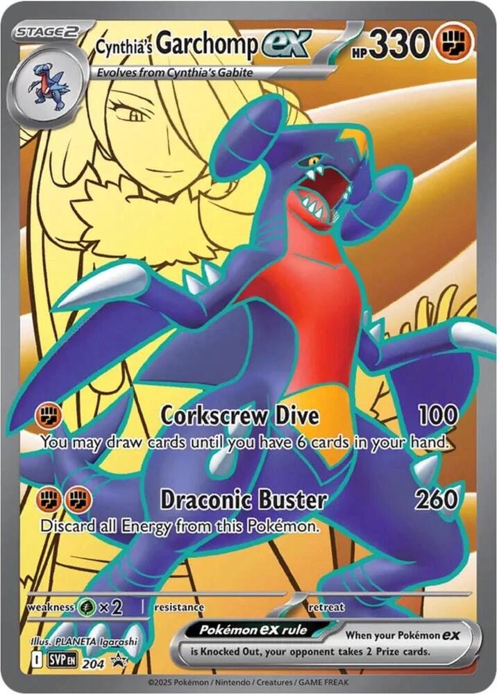 Garchomp ex de Cintia