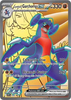 Garchomp ex de Cintia