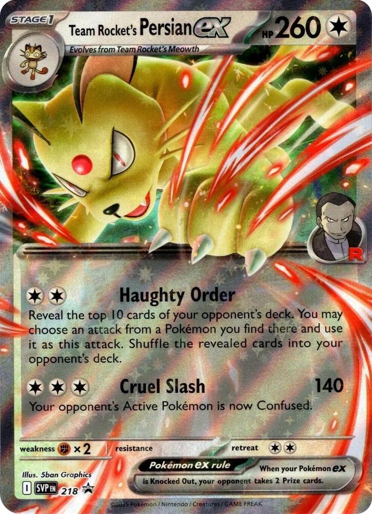 Persian ex del Team Rocket